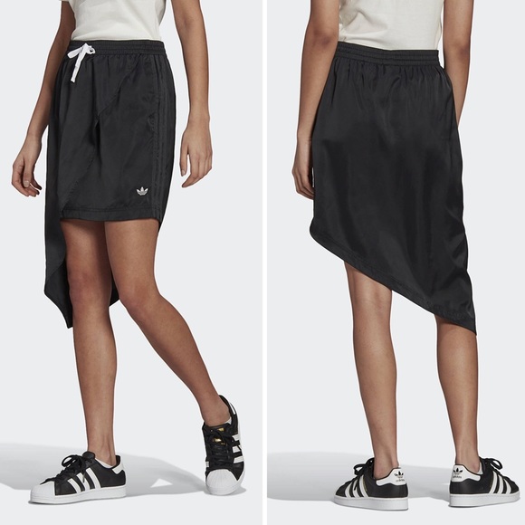 adidas Dresses & Skirts - ADIDAS Asymmetrical skirt in Black, Size XS
